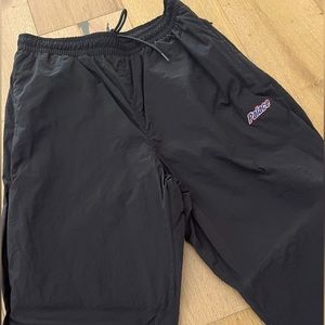 PALACE brand new large black nylon pants